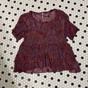 Boho Free People Top